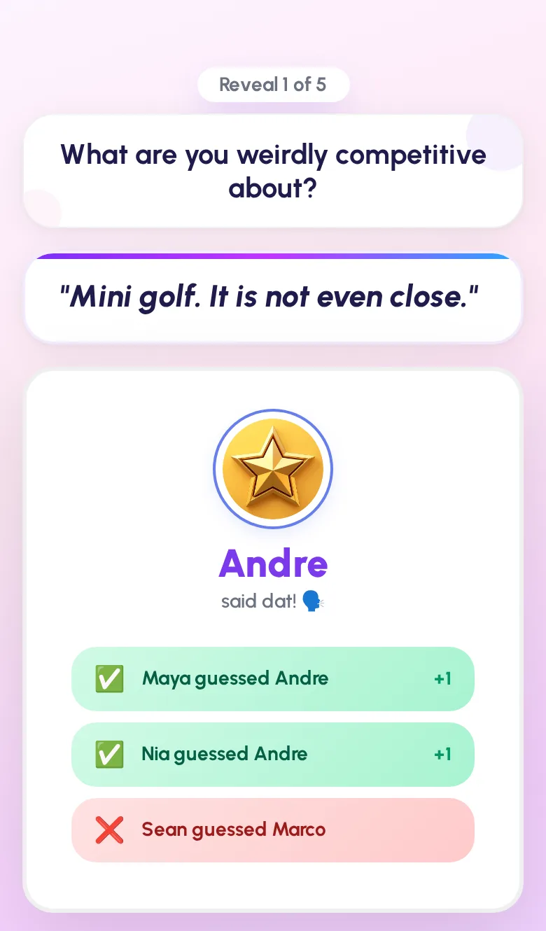 Who Said Dat on a phone